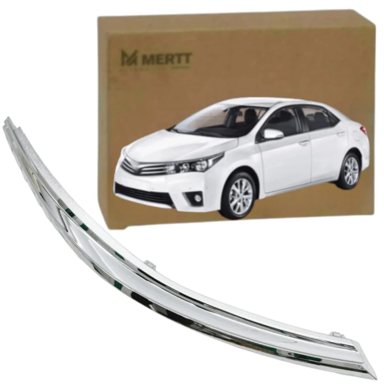 TOYOTA COROLLA XI E16 13-16 5318102010 CHROMOWANA LISTWA LAMPY PRAWY PRZÓD