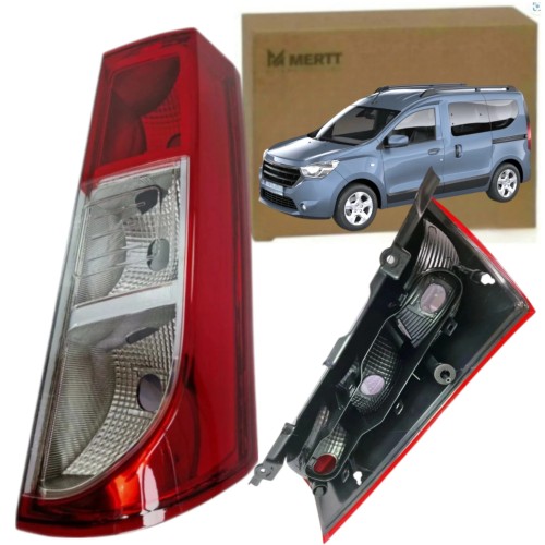 LAMPA TYŁ TYLNA PRAWA LEWA KOMPLET EUROPEJSKA NPWA DACIA DOKKER 2012-2021