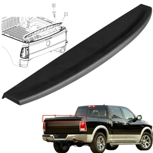 DODGE RAM 2009-2018 DS GÓRNA NAKŁADKA LISTWA KLAPY TYLNEJ 55372052AH