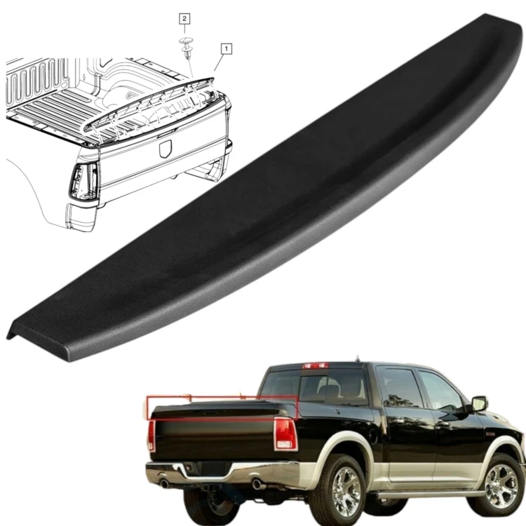 DODGE RAM 2009-2018 DS GÓRNA NAKŁADKA LISTWA KLAPY TYLNEJ 55372052AH
