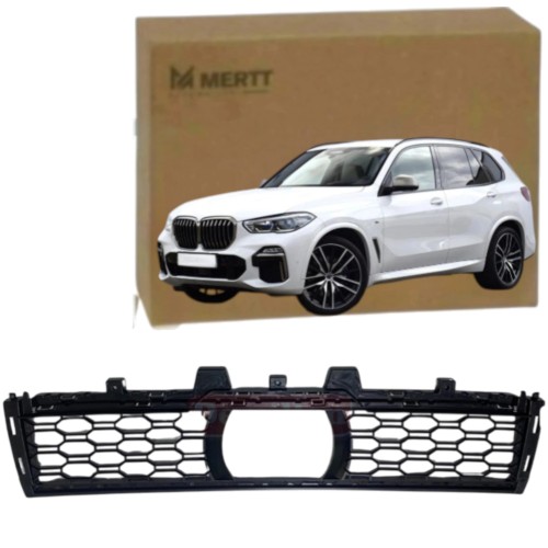 KRATKA ZDERZAKA ATRAPA PRZEDNIA ŚRODKOWA NA RADAR BMW X5 G05 M PAKIET