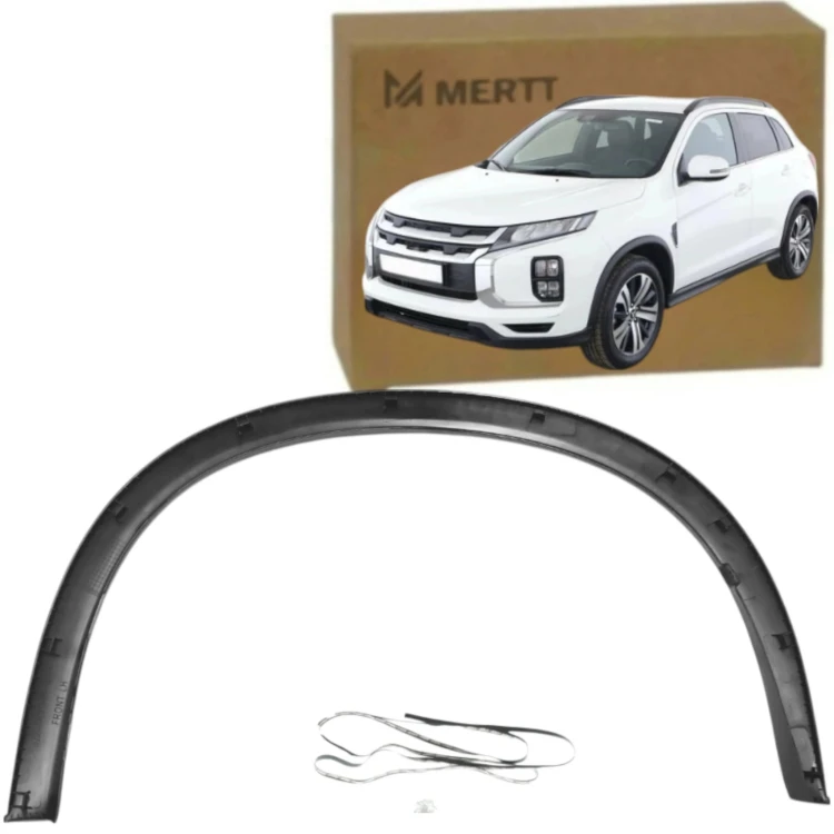NADKŁADKI LISTWY PRZEDNIE NADKOLA BŁOTNIKA KOMPLET MITSUBISHI ASX 2020-