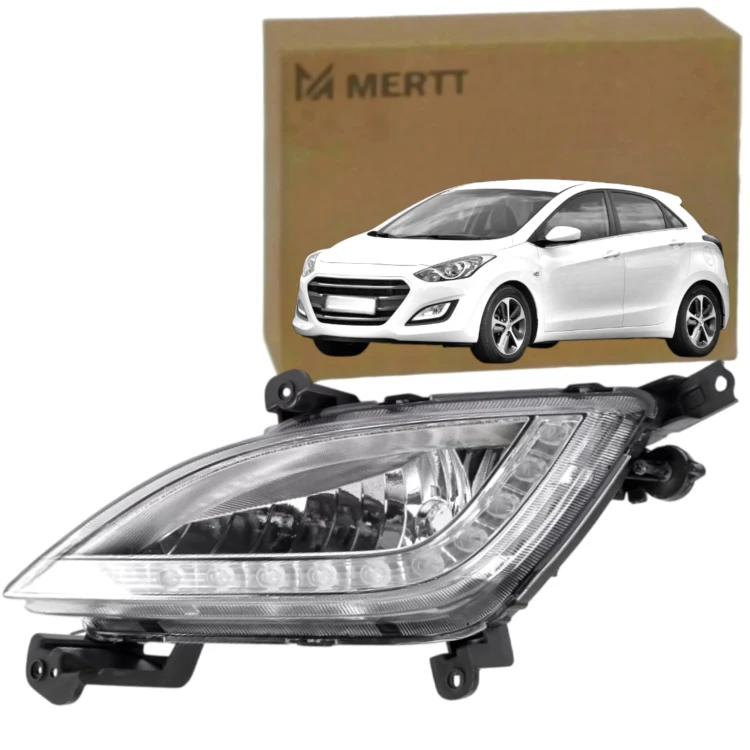 LAMPA PRZECIWMGIELNA HALOGEN LED LEWA 92201A6110 HYUNDAI i30 II 2011-2017