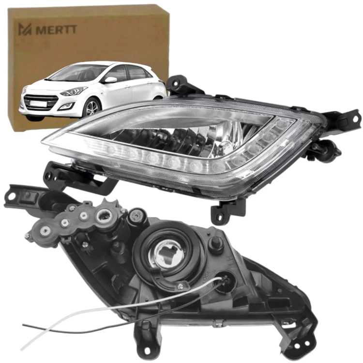 LAMPA PRZECIWMGIELNA HALOGEN LED LEWA 92201A6110 HYUNDAI i30 II 2011-2017