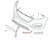 HYUNDAI TUCSON 2015-2018 LISTWA PRZEDNIEGO ZDERZAKA LED PRAWA 86528D7010