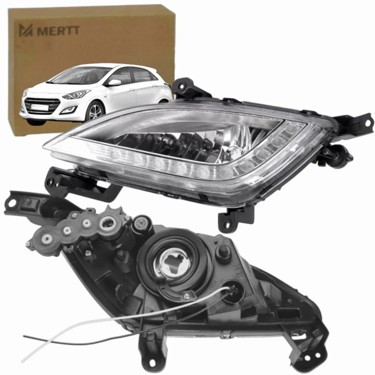 HYUNDAI i30 II 2011-2017 LAMPA PRZECIWMGIELNA HALOGEN LED LEWA 92201A6110