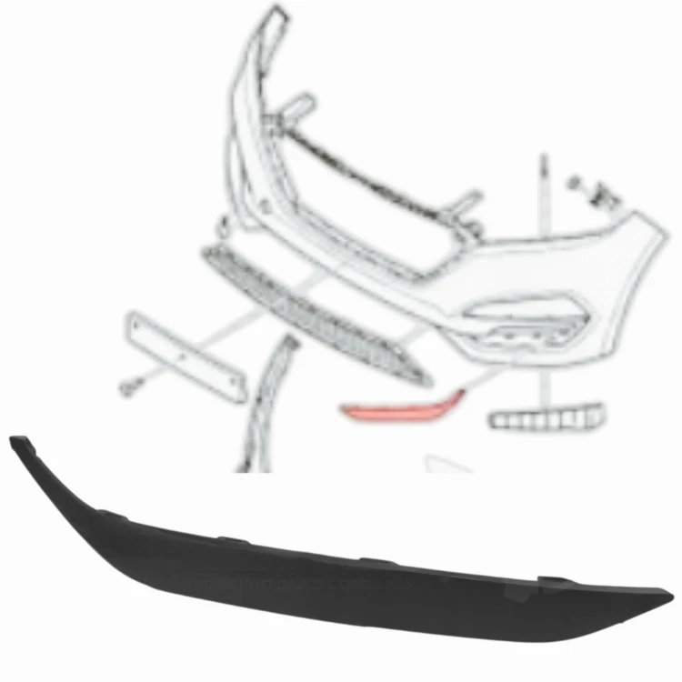 LISTWA PRZEDNIEGO ZDERZAKA LED PRAWA 86528D7010 HYUNDAI TUCSON 2015-2018