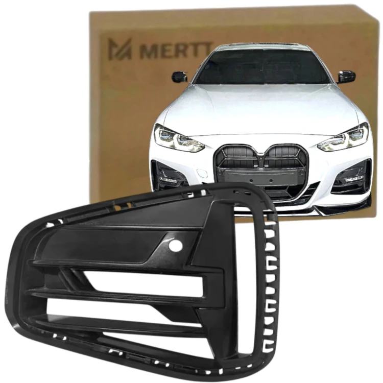 KRATKA ATRAPA HALOGENU WLOT LEWY PRAWY BMW 4 G22 2020- M PAKIET komplet
