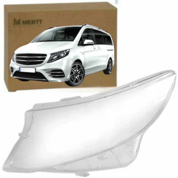 KLOSZ LEWY szkło reflektora lampa PRZÓD MERCEDES W447 2014-2019