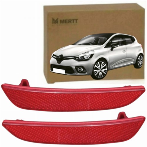 RENAULT CLIO IV 2012- ODBLASK W ZDERZAKU PRAWY + LEWY 265605789R 265659650R