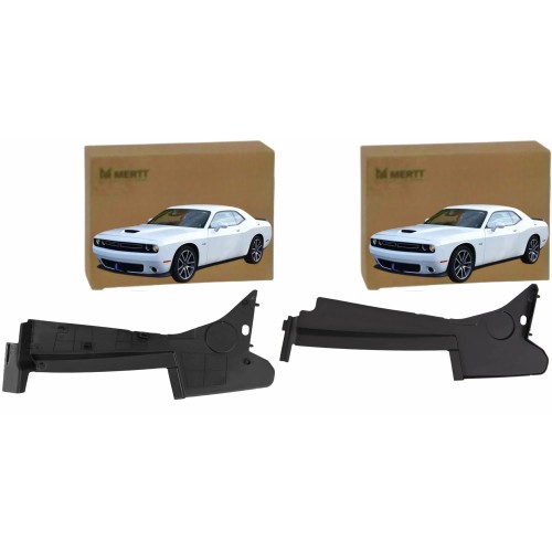 DODGE CHALLENGER 2008- OBUDOWY OSŁONY PASA CHŁODNICY LEWA PRAWA KOMPLET