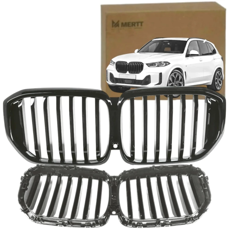 BMW X5 G05 LCI 2023+ POLIFT ATRAPA CHŁODNICY NERKI GRILL PRZEDNI POŁYSK
