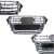 ATRAPA KRATKA CHŁODNICY GRILL PRZEDNI NOWY CHROM AUDI A4 B8 2011-2015