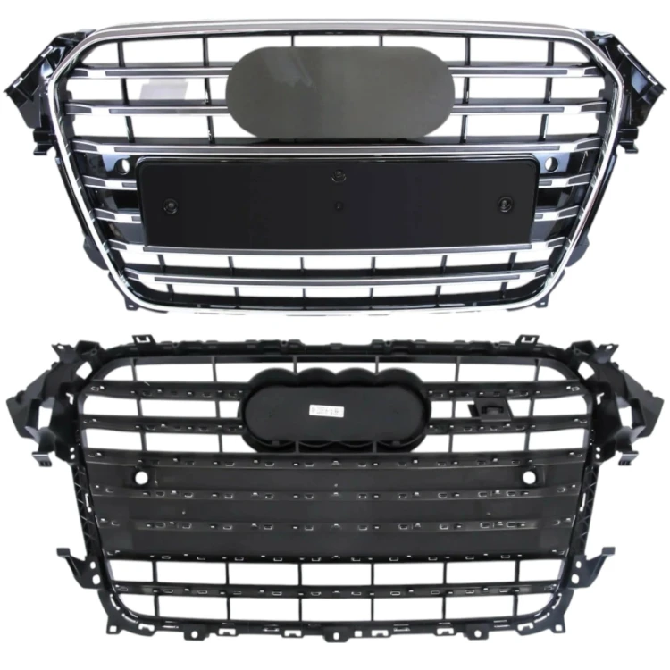 ATRAPA KRATKA CHŁODNICY GRILL PRZEDNI NOWY CHROM AUDI A4 B8 2011-2015