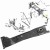 RAMKA LAMPY OKULAR MOCOWANIE CHWYT A1676201401 LEWY MERCEDES GLE 167 2019-