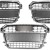 PRZEDLIFT ATRAPA CHŁODNICY GRILL SZARY RAMKA CHROM AUDI A1 8X 2010-2015