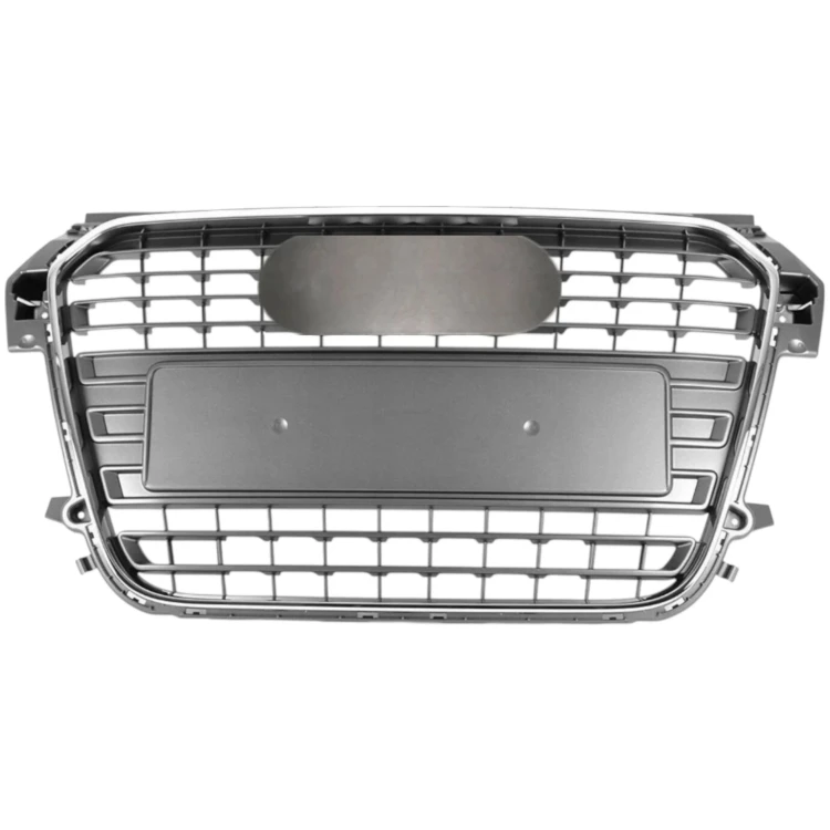 PRZEDLIFT ATRAPA CHŁODNICY GRILL SZARY RAMKA CHROM AUDI A1 8X 2010-2015