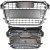 PRZEDLIFT ATRAPA CHŁODNICY GRILL SZARY RAMKA CHROM AUDI A1 8X 2010-2015