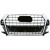 ATRAPA PRZEDNIA GRILL SREBRNA ŚRODKOWA Z RAMKĄ CHROM AUDI Q3 2015-2018