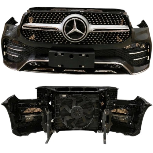 ZESTAW pas przedni chłodnice zderzak wentylator belka MERCEDES GLE W167 AMG