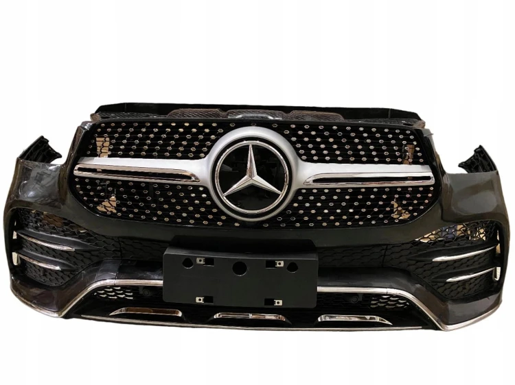 ZESTAW pas przedni chłodnice zderzak wentylator belka MERCEDES GLE W167 AMG