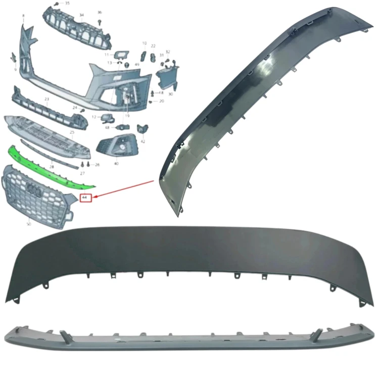 DOKŁADKA LISTWA ZDERZAK SPOILER 8W0807717C AUDI A4 B9 2019-2022 S-LINE LIFT