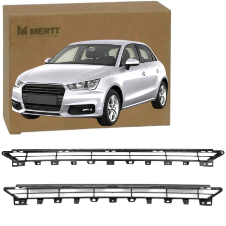 ATRAPA ŚRODKOWA KRATKA ZDERZAKA PRZÓD DOLNA 8XA807683 AUDI A1 2014-2018
