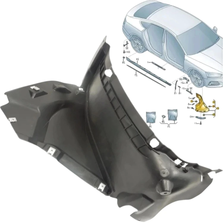 SPOJLER NADKOLA ZAKOLE PRAWY PRZÓD 8W6853888M AUDI A5 8W6 2015-2019