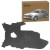 MATERIAŁOWA OSŁONA SKRZYNI BIEGÓW 51717033748 BMW SERIA 5 E60 2003-2010
