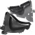 DOLNA OSŁONA NADKOLE PRZEDNIE LEWE 51757256865 BMW SERIA 5 F11 2010-2017