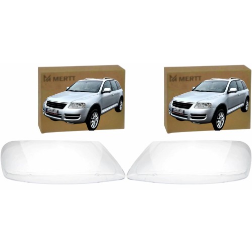 TOUAREG I 2002-2006 KLOSZE LEWY PRAWY szkła reflektorów lamp