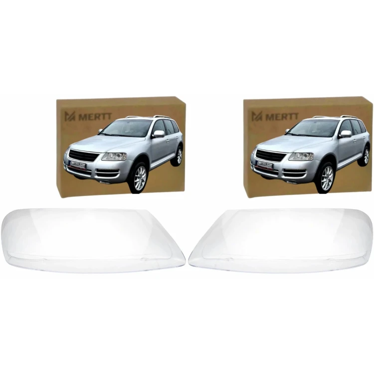 TOUAREG I 2002-2006 KLOSZE LEWY PRAWY szkła reflektorów lamp