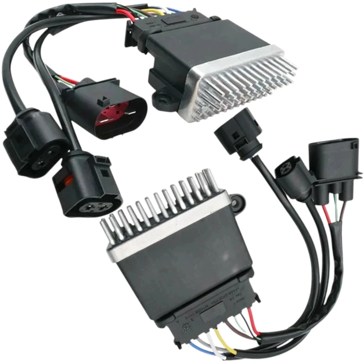 MODUŁ sterujący WENTYLATORA STEROWNIK 8K0959501C AUDI A4 B8 A5 A6 Q3 Q5