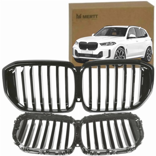 BMW X5 G05 LCI 2023+ POLIFT ATRAPA CHŁODNICY NERKI GRILL PRZEDNI POŁYSK