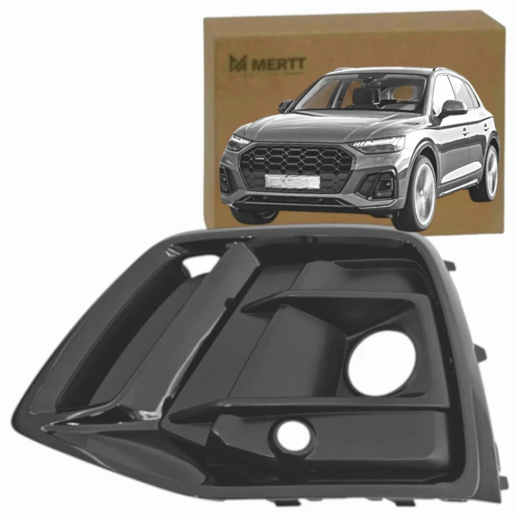 AUDI Q5 LIFT FY 2020- KRATKA ZDERZAKA LEWA MATOWY ŚRODEK BLACK ZASLEPKA L