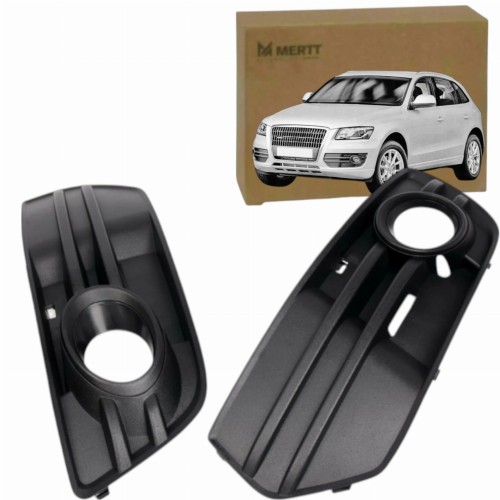 AUDI Q5 8R 2008-2012 ATRAPY KRATKI HALOGENU W ZDERZAKU PRZÓD LEWA + PRAWA