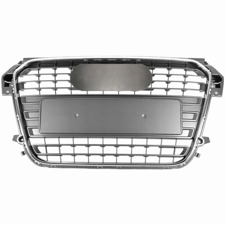 AUDI A1 8X 2010-2015 PRZEDLIFT ATRAPA CHŁODNICY GRILL SZARY RAMKA CHROM