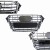 AUDI A4 B8 2011-2015 ATRAPA KRATKA CHŁODNICY GRILL PRZEDNI NOWY CHROM