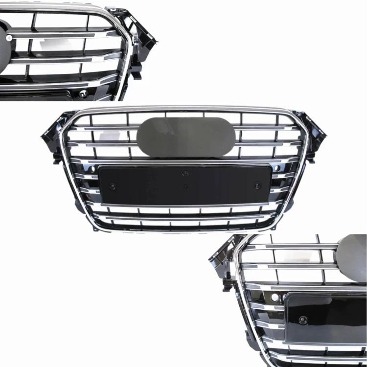 AUDI A4 B8 2011-2015 ATRAPA KRATKA CHŁODNICY GRILL PRZEDNI NOWY CHROM