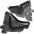 BMW SERIA 5 F11 2010-2017 DOLNA OSŁONA NADKOLE PRZEDNIE LEWE 51757256865