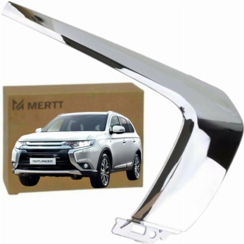 MITSUBISHI OUTLANDER 2015- LISTWA CHROM NAKŁADKA ZDERZAKA PRAWA 6407A146