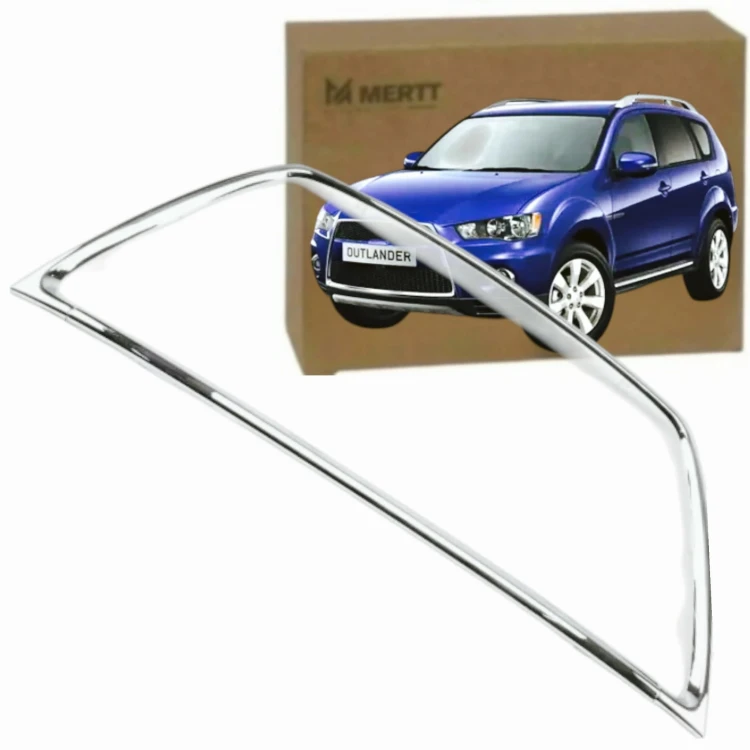 MITSUBISHI OUTLANDER 09-12 RAMKA ZDERZAKA CHROM SREBRNA LISTWA 6400C703
