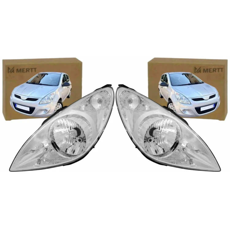 REFLEKTORY LAMPY PRZEDNIE KOMPLET 92101-1J010 HYUNDAI I20 2008-2012