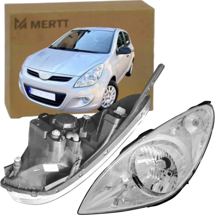 REFLEKTORY LAMPY PRZEDNIE KOMPLET 92101-1J010 HYUNDAI I20 2008-2012