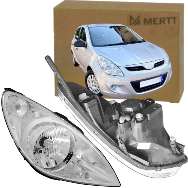REFLEKTORY LAMPY PRZEDNIE KOMPLET 92101-1J010 HYUNDAI I20 2008-2012