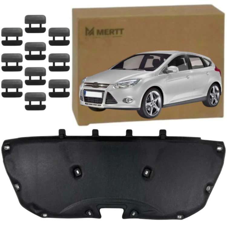 FORD FOCUS MK3 III 2010-2018 WYGŁUSZENIE MASKI PODBITKA BM5Z16738G + SPINKI