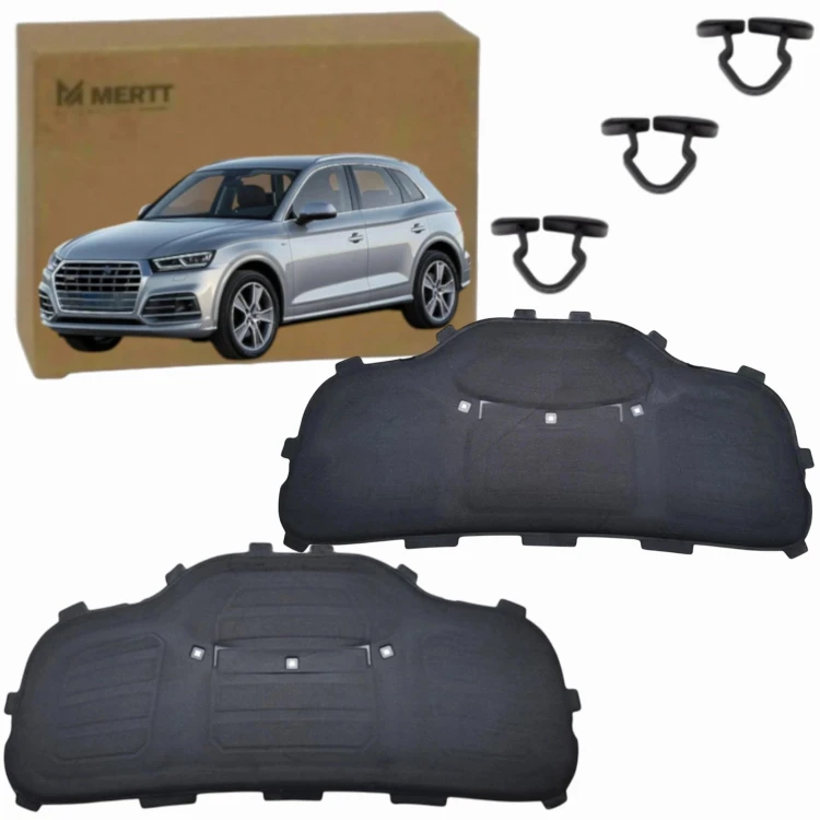 AUDI Q5 II FY 17- WYGŁUSZENIE WYCISZENIE PODBITKA MASKI 80A863825 + SPINKI