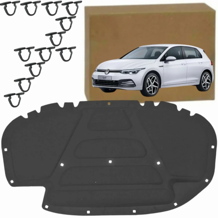 WYCISZENIE WYGŁUSZENIE MASKI MATA PODBITKA VOLKSWAGEN GOLF 7 VII 2012-2020