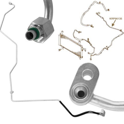 MAZDA 6 2002-2007 PRZEWÓD WĄŻ RURKA RURA KLIMATYZACJI GJ6A6146XB 1,8 2,0