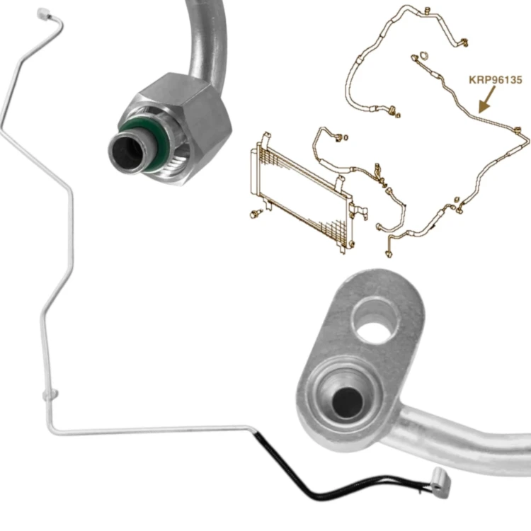 MAZDA 6 2002-2007 PRZEWÓD WĄŻ RURKA RURA KLIMATYZACJI GJ6A6146XB 1,8 2,0